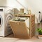 Tilt-out Laundry Hamper 18 Gal with Removable Bin and Side Handles